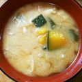 尚人パパ's cooksnap of when they made キャベツ・南瓜の味噌汁♪.