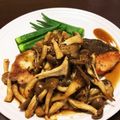 龍ヶ崎のさち's cooksnap of when they made サーモンのムニエル★さっぱりキノコソース.