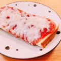 つのみのレシピ帖's cooksnap of when they made ✿いちごとチーズのデザートトースト✿.