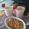 (レナ*･ω･)'s cooksnap of when they made 子供大好き＊いちごミルク.