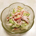 おかぶ〜ま's cooksnap of when they made キャベツのごま和え （洋風）.