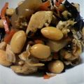 mash_wani's cooksnap of when they made ご飯がすすむ！鶏肉入りひじき煮.