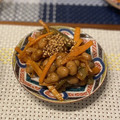 ちゃぴ♥'s cooksnap of when they made 水煮大豆と茄子と人参の甘辛炒め.