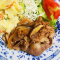 のり子のおかず♪'s cooksnap of when they made 野菜がうまい♬豚こま肉でしょうが焼き(風.