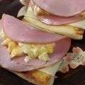 ブン子's cooksnap of when they made 高野豆腐でハムタマサンド☆糖質制限.