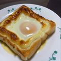 クック9938☆'s cooksnap of when they made ☆簡単美味しい☆目玉焼きトースト.