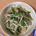 クックNP9ISV☆'s cooksnap of when they made 鯖の水煮缶とニラもやしのニンニクマヨ炒め.