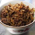 リッカロッカ's cooksnap of when they made 牛ごぼうそぼろ.