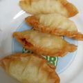 unauna72's cooksnap of when they made 簡単すぎる！ポテトサラダの揚げ餃子♡♡.