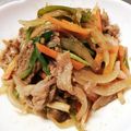 ёdey2upё's cooksnap of when they made 牛肉とピーマンの炒めもの.