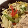 しげその's cooksnap of when they made バター醤油の野菜炒め　☆☆☆.