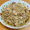 yuka119's cooksnap of when they made ご飯がすすむ☆豚肉とえのきともやし炒め.