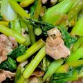 ぶんじママ's cooksnap of when they made チンゲン菜とにんにくの芽、青菜の中華炒め.
