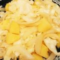 かなりんココりん's cooksnap of when they made 新たま新じゃが春キャベ炒め.