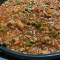 の〜びこ's cooksnap of when they made 簡単ミートソースの作り方♪トマト缶パスタ.