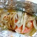ikoiアフィニティ's cooksnap of when they made 玉ねぎ甘～っ♥鮭のホイル焼き！.