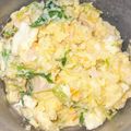 ブランシュkuu's cooksnap of when they made 水菜でポテトサラダ☆.