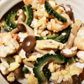 miwappy's cooksnap of when they made ちょっぴり中華なゴーヤのえび玉炒め.