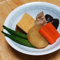 ジュスカ's cooksnap of when they made 大根と厚揚げの煮物　鶏肉入り.