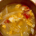こちむママ's cooksnap of when they made ☆簡単！トマトとタマネギの卵スープ☆.