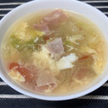 akizoo's cooksnap of when they made トマトとレタスのとき玉中華風スープ.