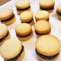 ﾐﾅﾐ27's cooksnap of when they made チョコガナッシュサンドクッキー.