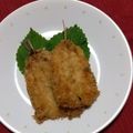 デザートマダム's cooksnap of when they made フライパンで簡単☆いわしの梅しそフライ.