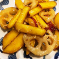 ajun0219's cooksnap of when they made さつまいもと蓮根のデリ風♫.