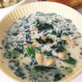 YUKIKI☆'s cooksnap of when they made サラダ豆とほうれん草のあったか豆乳スープ.