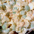 ぽこちゃんWT6W0's cooksnap of when they made ゆで卵！たまごと枝豆のマヨサラダ.