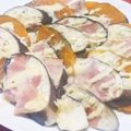 ☆☆あっきん☆☆'s cooksnap of when they made 電子レンジで！茄子とカボチャの重ね蒸し.