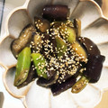にゃーすﾁｬﾝ's cooksnap of when they made なすとオクラの中華風生姜和え【作り置き】.