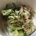 mantacarp's cooksnap of when they made きゅうりのマヨカツオ節和え.