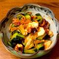 ドアラまま's cooksnap of when they made たことキムチのごま油和え.