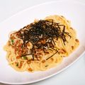 クラッチファン's cooksnap of when they made 納豆ＬＯＶＥ❤さん自信作＊卵納豆パスタ＊.