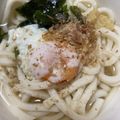 うなちゃん！'s cooksnap of when they made 簡単ヘルシー☆温玉乗せ冷やし白だしうどん.
