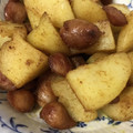 沙織姫's cooksnap of when they made じゃがいもとウインナーのマヨカレー炒め.