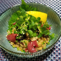 辰夫女子's cooksnap of when they made さっぱり！！カイワレ大根と梅の納豆.