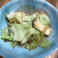 りょーこ0520's cooksnap of when they made エリンギとキャベツのバター醤油炒め.
