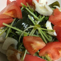 お願いひつじ's cooksnap of when they made 豆苗とちくわの酢の物.