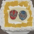 きさらこ's cooksnap of when they made チョコとナパージュでキャラケーキ☆.