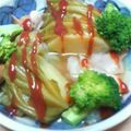 orangeroom's cooksnap of when they made ロールキャベツ！？丸ごとじゃがいも.