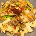 fntr's cooksnap of when they made 簡単！たけのこ・アスパラ、牛肉の甘辛炒め.