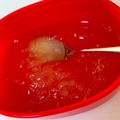 がんこママ♪'s cooksnap of when they made レンジで簡単♥とろ～り梨ジャム.