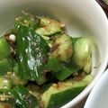 カナ's cooksnap of when they made 簡単に♪きゅうりとオクラの梅あえ.