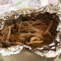 chiibuu22's cooksnap of when they made 鮭と野菜のバターホイル焼き.