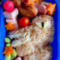 ☆2児のmama☆☆'s cooksnap of when they made 絶体絶命！ミニオンVS恐竜 キャラ弁.