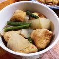 saalalan's cooksnap of when they made レンジで時短*がんもどきと大根の煮物.