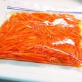 プルンバゴ's cooksnap of when they made 保存バッグ作り置き キャロットラペ.