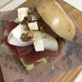 もちっこ橙色's cooksnap of when they made 生ハムとカマンベール、林檎のサンド.